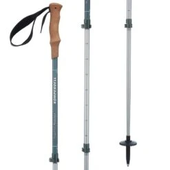 1 Bâton Poignée Liège De Trekking - Komperdell Ridge Hiker Vert -Plein Air Fournitures Boutique 1 baton poignee liege de trekking komperdell ridge hiker vert 3