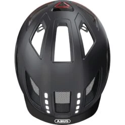 ABUS Casque De Vélo "Hyban 2.0 LED" Noir -Plein Air Fournitures Boutique abus casque de velo hyban 20 led noir 3