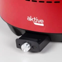 Barbecue De Table Sans Fumée Rond Rouge 2 En 1 Ø34 Cm Aktive -Plein Air Fournitures Boutique barbecue de table sans fumee rond rouge 2 en 1 o34 cm aktive 4