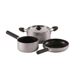 Batterie De Cuisson Outwell Grise M -Plein Air Fournitures Boutique batterie de cuisson outwell grise m 3