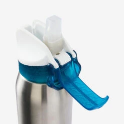 BTWIN BIDON VÉLO ENFANT INOXYDABLE 350ML AVEC PAILLE - Dès 1 An -Plein Air Fournitures Boutique bidon velo enfant inoxydable 350ml avec paille des 1 an 2