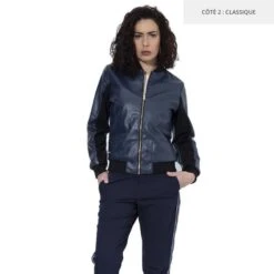 Bomber Réversible Et Réfléchissant Cascadeuse -Plein Air Fournitures Boutique bomber reversible et reflechissant cascadeuse 4