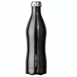 Bouteille Isotherme Double Paroi Collection Metallic - 750 Ml - Noir
