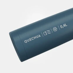 Quechua Bouteille Isotherme Inox 0,4L Avec Gobelet Pour La Randonnée - Bleu -Plein Air Fournitures Boutique bouteille isotherme inox 04l avec gobelet pour la randonnee bleu 2