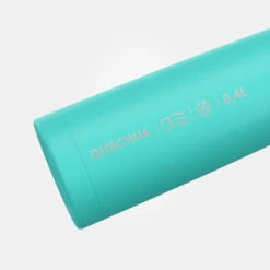 Quechua Bouteille Isotherme Inox 0,4L Avec Gobelet Pour La Randonnée - Turquoise -Plein Air Fournitures Boutique bouteille isotherme inox 04l avec gobelet pour la randonnee turquoise 2