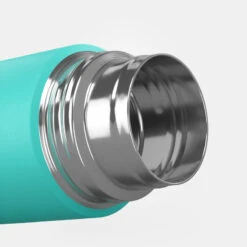 Quechua Bouteille Isotherme Inox 0,4L Avec Gobelet Pour La Randonnée - Turquoise -Plein Air Fournitures Boutique bouteille isotherme inox 04l avec gobelet pour la randonnee turquoise 6