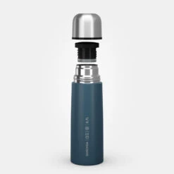 Quechua Bouteille Isotherme Inox 0,7L Avec Gobelet Pour La Randonnée - Bleu -Plein Air Fournitures Boutique bouteille isotherme inox 07l avec gobelet pour la randonnee bleu 7