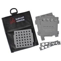 Bushcraft Essentials Bushbox Outdoor Pocket Stove Set Ensemble De Réchauds De