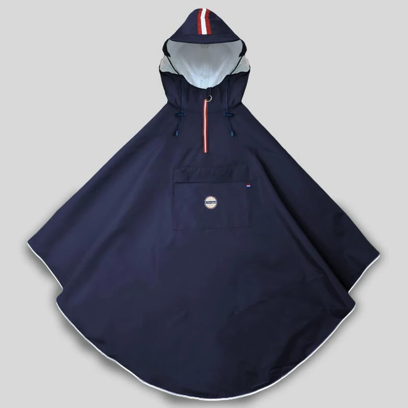 Cape De Pluie Vélo écoresponsable, Imperméable, Respirante, Unisexe - Cap Ferret 1 Cape De Pluie Vélo écoresponsable, Imperméable, Respirante, Unisexe - Cap Ferret