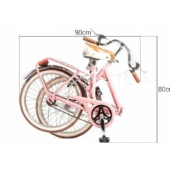 Capri Bambina Rose Vélo De Ville Pliable -Plein Air Fournitures Boutique capri bambina rose velo de ville pliable 2