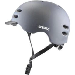 Casque De Vélo Adulte - Anthracite - Feu Arrière De Vélo