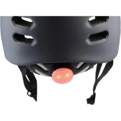 Casque De Vélo Adulte - Anthracite - Feu Arrière De Vélo -Plein Air Fournitures Boutique casque de velo adulte anthracite feu arriere de velo 3