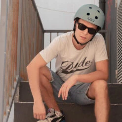 Casque De Vélo Urbain - MELON - Posh Kaki -Plein Air Fournitures Boutique casque de velo urbain melon posh kaki 2