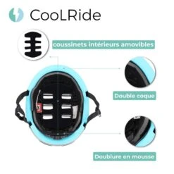 Casque Vélo Adulte 54-58 Cm Multisport Noir/Bleu -Plein Air Fournitures Boutique casque velo adulte 54 58 cm multisport noirbleu 3