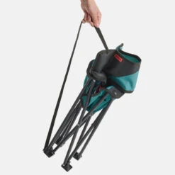 Quechua CHAISE BASSE PLIANTE DE CAMPING MH100 Bleue -Plein Air Fournitures Boutique chaise basse pliante de camping mh100 bleue 2