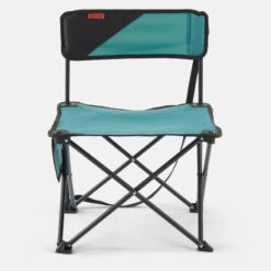 Quechua CHAISE BASSE PLIANTE DE CAMPING MH100 Bleue -Plein Air Fournitures Boutique chaise basse pliante de camping mh100 bleue 4