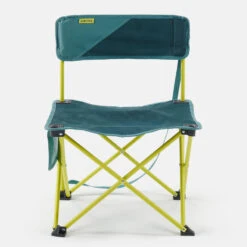 Quechua CHAISE BASSE PLIANTE DE CAMPING MH100 Jaune -Plein Air Fournitures Boutique chaise basse pliante de camping mh100 jaune 4
