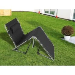 Chaise Longue Torget - Transat - Bain De Soleil 190x60x30 Cm - 150 Kg - Pliable -Plein Air Fournitures Boutique chaise longue torget transat bain de soleil 190x60x30 cm 150 kg pliable 3