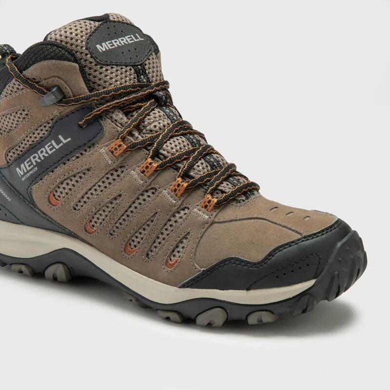 Chaussure De Randonnée - MERRELL CROSSLANDER MID WATERPROOF - Homme 4 Chaussure De Randonnée - MERRELL CROSSLANDER MID WATERPROOF - Homme – Image 4