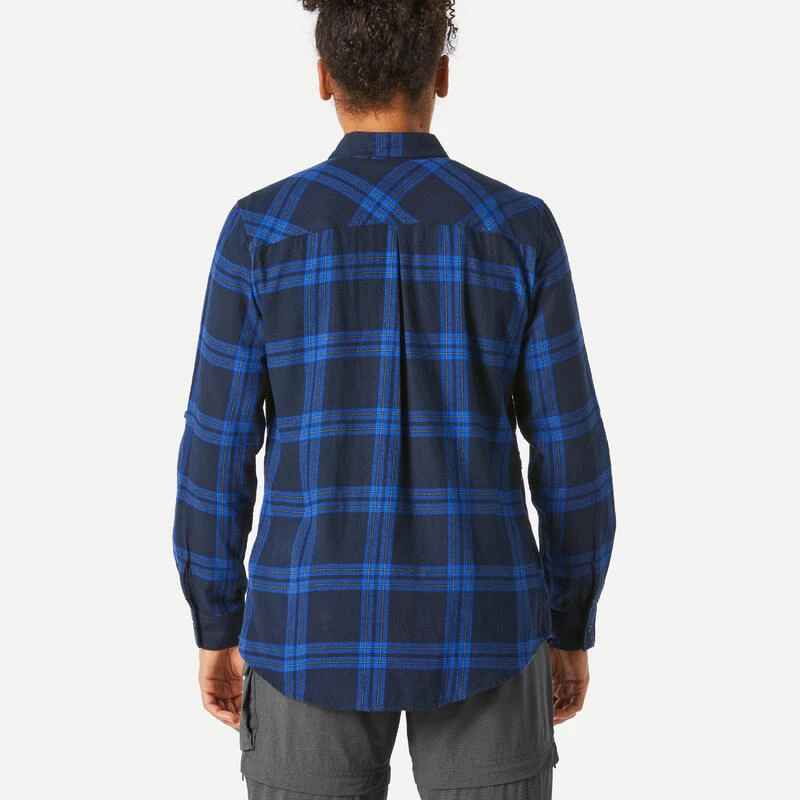 Chemise Manches Longues TRAVEL 100 Femme 2 Chemise Manches Longues TRAVEL 100 Femme – Image 2