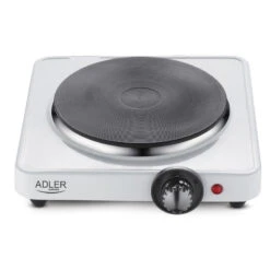 Cuisinière Électrique Portable De Voyage Camping 1 Feu 1500W Adler