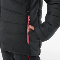 Quechua DOUDOUNE DE RANDONNÉE - HYBRIDE GRIS FONCE - ENFANT 7-15 ANS -Plein Air Fournitures Boutique doudoune de randonnee hybride gris fonce enfant 7 15 ans 5