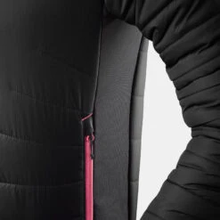 Quechua DOUDOUNE DE RANDONNÉE - HYBRIDE GRIS FONCE - ENFANT 7-15 ANS -Plein Air Fournitures Boutique doudoune de randonnee hybride gris fonce enfant 7 15 ans 6