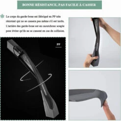 ROCKBROS Garde-boue De Vélo Garde-Boue VTT Avant Et Arrière Réglable En PP -Plein Air Fournitures Boutique garde boue de velo garde boue vtt avant et arriere reglable en pp 2