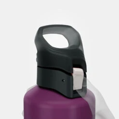 Quechua Gourde Alu 1L Avec Bouchon à Ouverture Rapide Pour La Randonnée - Violet -Plein Air Fournitures Boutique gourde alu 1l avec bouchon a ouverture rapide pour la randonnee violet 5