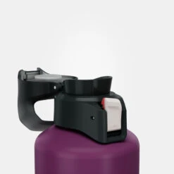 Quechua Gourde Alu 1L Avec Bouchon à Ouverture Rapide Pour La Randonnée - Violet -Plein Air Fournitures Boutique gourde alu 1l avec bouchon a ouverture rapide pour la randonnee violet 6
