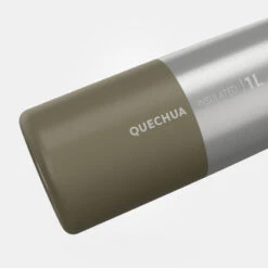 Quechua Gourde Isotherme Inox 1L Bouchon à Ouverture Rapide Pour La Randonnée - Kaki -Plein Air Fournitures Boutique gourde isotherme inox 1l bouchon a ouverture rapide pour la randonnee kaki 2