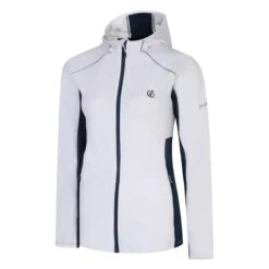 Dare 2b Haut De Sport CONVEY Femme (Blanc / Denim Sombre) 7 Dare 2b Haut De Sport CONVEY Femme (Blanc / Denim Sombre) -Plein Air Fournitures Boutique haut de sport convey femme blanc denim sombre 2