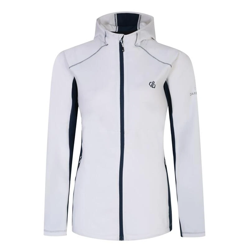 Dare 2b Haut De Sport CONVEY Femme (Blanc / Denim Sombre) 1 Dare 2b Haut De Sport CONVEY Femme (Blanc / Denim Sombre)