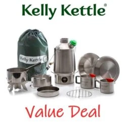 Kelly Kettle Kit Ultime 'Scout' - Acier Inoxydable NOUVEAU -Plein Air Fournitures Boutique kelly kettle kit ultime scout acier inoxydable nouveau 2
