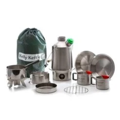Kelly Kettle Kit Ultime 'Scout' - Acier Inoxydable NOUVEAU -Plein Air Fournitures Boutique kelly kettle kit ultime scout acier inoxydable nouveau 3