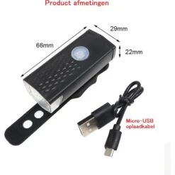 Kit D'éclairage LED Pour Vélo - Feu Avant Et Feu Arrière - 300 & 20 Lumens -Plein Air Fournitures Boutique kit declairage led pour velo feu avant et feu arriere 300 and 20 lumens 6