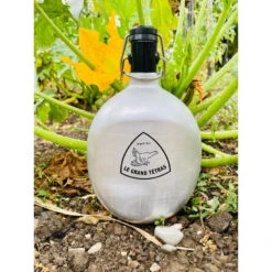 La Gourde Française Ovale 1 Litre - Métal En Aluminium Recyclé -Plein Air Fournitures Boutique la gourde francaise ovale 1 litre metal en aluminium recycle 3