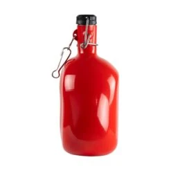Plein Air Fournitures Boutique -Plein Air Fournitures Boutique la gourde francaise ovale 1 litre rouge 1