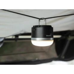 Lampe De Camping LED - Tarfala - Rechargeable USB - Autonomie 110h - Noir -Plein Air Fournitures Boutique lampe de camping led tarfala rechargeable usb autonomie 110h noir 2