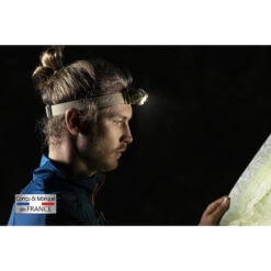 Lampe Frontale DIABLO - Bandeau Uni Coyote – Fabrication FRANCE -Plein Air Fournitures Boutique lampe frontale diablo bandeau uni coyote fabrication france 2