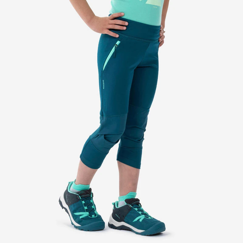 Quechua Legging De Randonnée - MH500 Vert - Enfant 7-15 Ans 1 Quechua Legging De Randonnée - MH500 Vert - Enfant 7-15 Ans