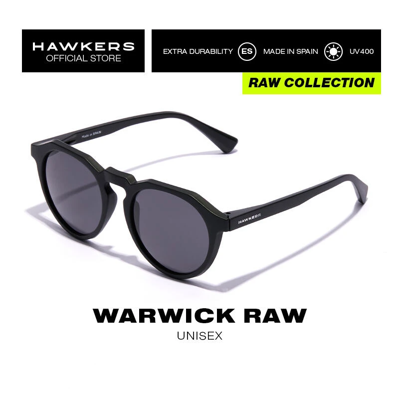 HAWKERS Lunettes De Soleil Pour Homme Et Femme BLACK DARK - WARWICK Raw 6 HAWKERS Lunettes De Soleil Pour Homme Et Femme BLACK DARK - WARWICK Raw – Image 6