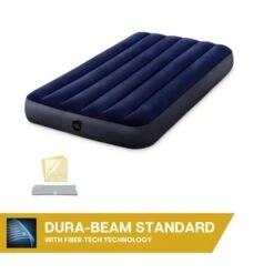 Matelas Gonflable - Intex Classic Downy -1 Personne - 99x191x25 Cm (BxLxH) -Plein Air Fournitures Boutique matelas gonflable intex classic downy 1 personne 99x191x25 cm bxlxh 4