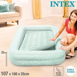 Matelas Gonflable - Intex Kidz - Matelas Gonflable Pour Enfants - 1 Personne -Plein Air Fournitures Boutique matelas gonflable intex kidz matelas gonflable pour enfants 1 personne 4