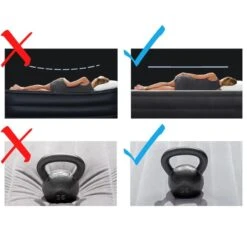 Matelas Gonflable - Intex Prestige Downy -2 Personnes - 152x203x25 Cm (BxLxH) -Plein Air Fournitures Boutique matelas gonflable intex prestige downy 2 personnes 152x203x25 cm bxlxh 2