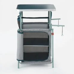 Quechua MEUBLE DE RANGEMENT PLIABLE ET COMPACT POUR LE CAMPING -Plein Air Fournitures Boutique meuble de rangement pliable et compact pour le camping 3