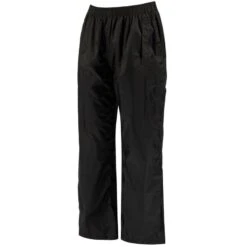 Regatta Pantalon De Pluie Enfant (Noir) -Plein Air Fournitures Boutique pantalon de pluie enfant noir 2