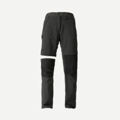 Pantalon Modulable 2 En 1 De Trek Montagne - MT100 Gris Femme 11 Pantalon Modulable 2 En 1 De Trek Montagne - MT100 Gris Femme -Plein Air Fournitures Boutique pantalon modulable 2 en 1 de trek montagne mt100 gris femme 4