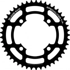 PLATEAU Diam 43 Dents 4 Branches BMX BLADE EVO Noir Mat