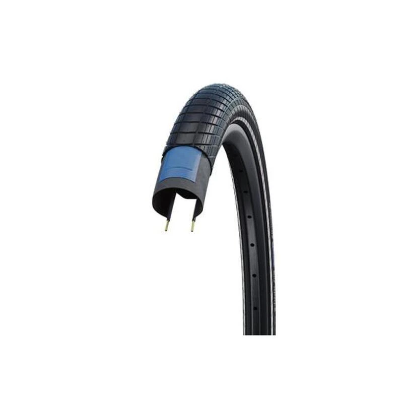 Pneu Rigide Avec Réfléchissant Schwalbe Big Apple Race-Guard HS430 Liteskin Rigi 1 Pneu Rigide Avec Réfléchissant Schwalbe Big Apple Race-Guard HS430 Liteskin Rigi